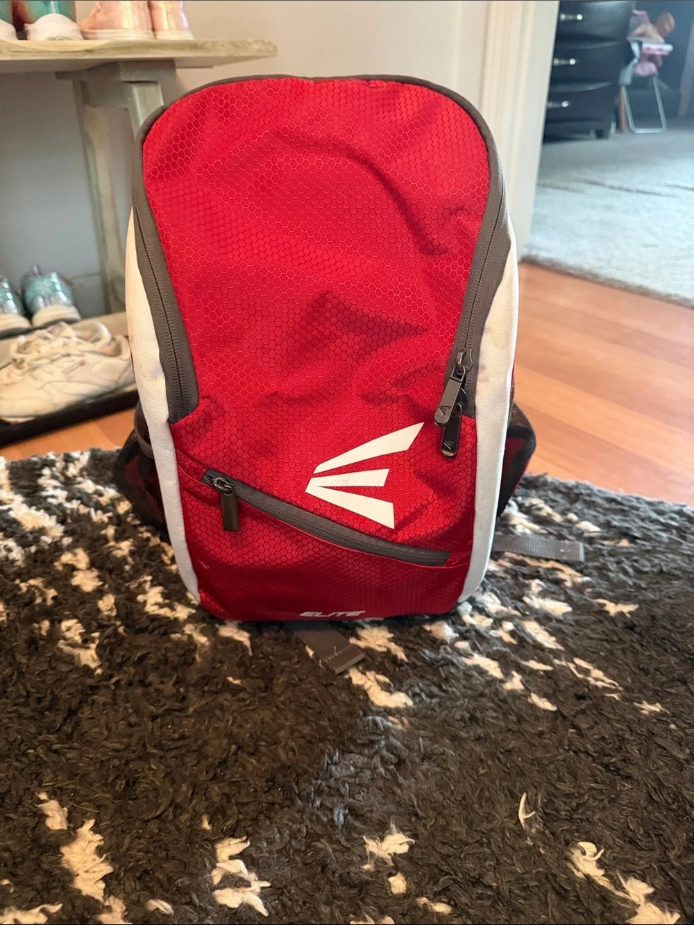 Easton Red and White Kids Sport Backpack